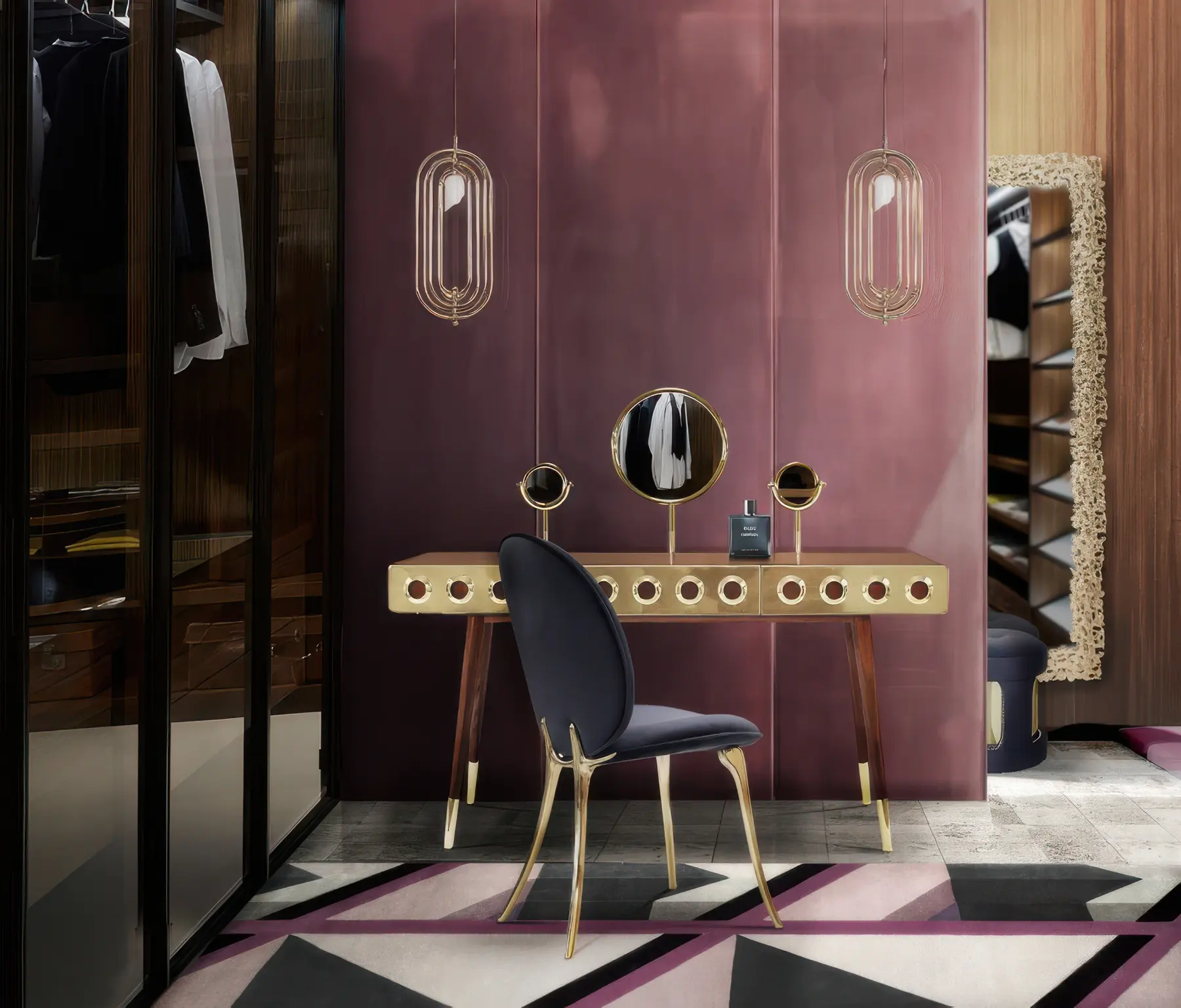 Luxury bespoke closet